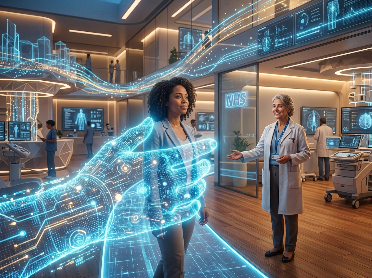 Triaje digital con inteligencia artificial en la app del NHS